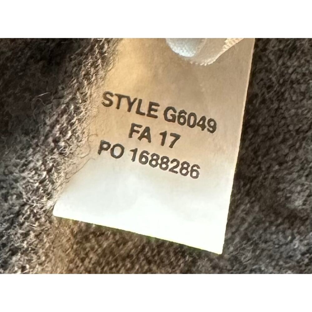 2/$30 J. Crew Pure Linen Flutter Sleeve T-Shirt Gray G6049 Size S - Picture 12 of 13